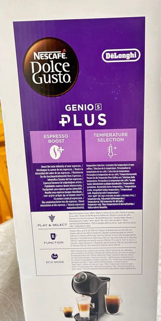 Cafetera Delonghi Genio Plus Negra