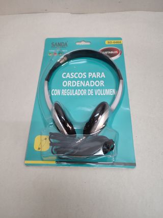 Casco Auriculares Regulación Volumen