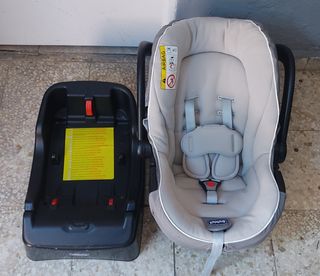 Silla de coche  y cuco para bebé