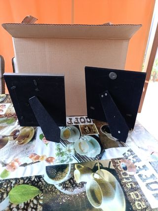 Marcos de fotos plateados