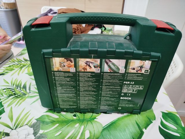 Taladro Bosch PSR 12 a batería