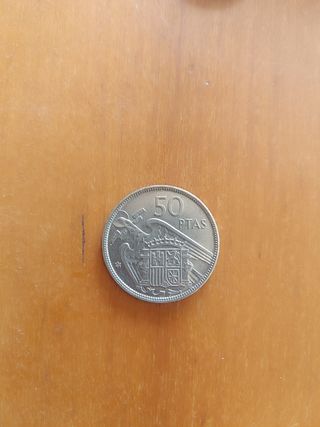 Moneda 50 Pesetas 1957 Francisco Franco