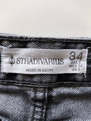 Pantalón vaquero gris chica