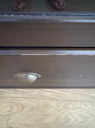 Vitrina Hemnes Vintage Madera Marrón