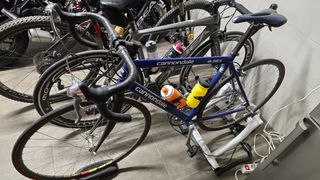 Bicicleta de carretera Cannondale Retro Azul