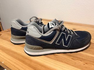 Zapatillas New Balance Azul y Gris