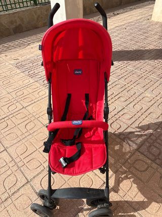 Silla de paseo Chicco ligera roja