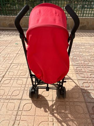 Silla de paseo Chicco ligera roja