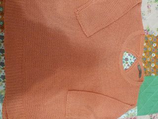 Jersey Esfera Mujer Talla L Naranja