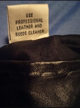 Pantalón de cuero piel natural Caché 