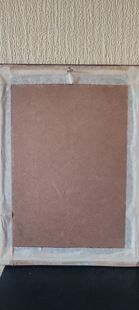 Cuadro de flores secas decorativo