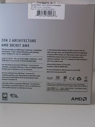 AMD Ryzen 3400G Procesador