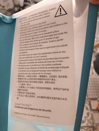 Bañera Stokke Flexi Bath