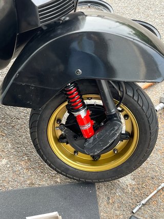 Vespa PK 75 Trópico negra