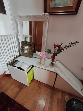 Mueble de almacenaje blanco Ikea