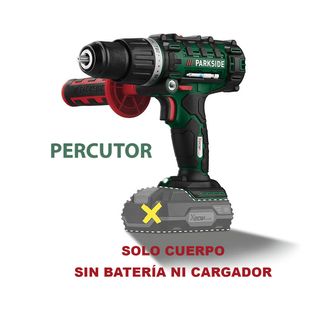 TALADRO PERCUTOR PARKSIDE BATERÍA (SOLO CUERPO)