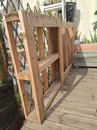 Sofá Palet Madera 2 pallets pequeñas