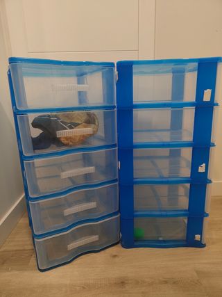 Cajoneras cajones plástico