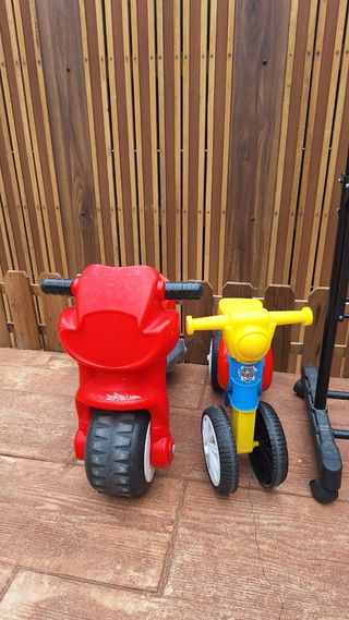 Motos correpasillos infantil Paw Patrol Y Molto