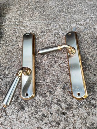 Picaportes Dorados y Plateados