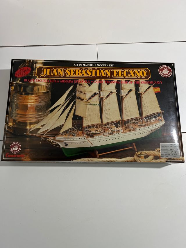 Maqueta Juan Sebastián Elcano Kit Madera