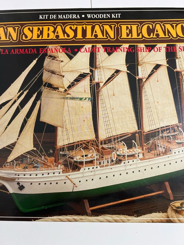 Maqueta Juan Sebastián Elcano Kit Madera