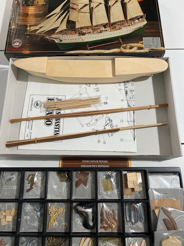 Maqueta Juan Sebastián Elcano Kit Madera