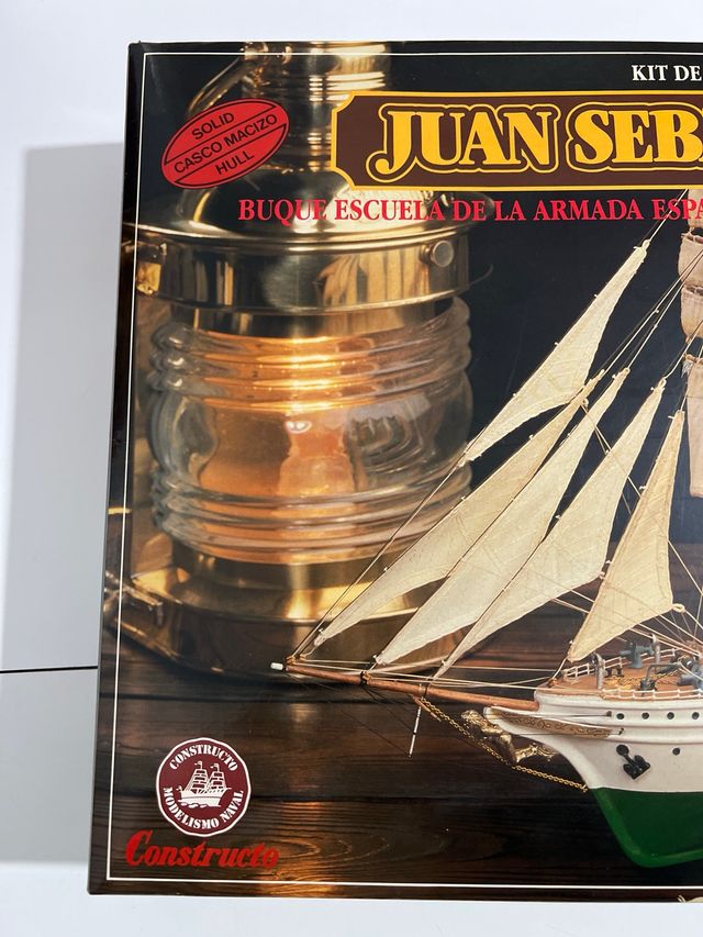 Maqueta Juan Sebastián Elcano Kit Madera