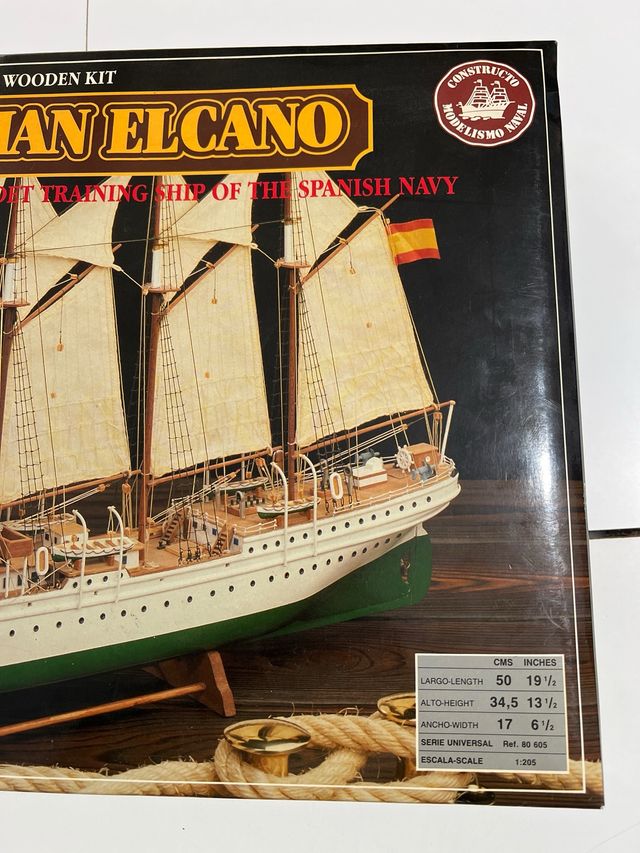Maqueta Juan Sebastián Elcano Kit Madera