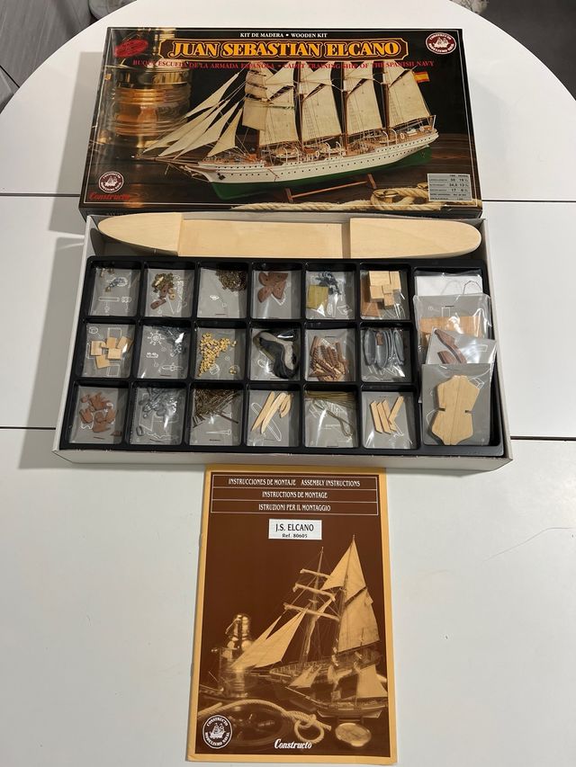 Maqueta Juan Sebastián Elcano Kit Madera