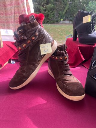 Zapatos Geox Marrones
