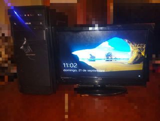 Torre PC ASUS i5 6400 Negra y portátil 