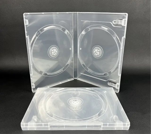 Custodie DVD doppie trasparenti