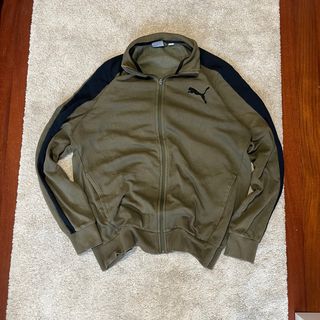 Chaqueta Puma Vintage Verde Oliva Retro