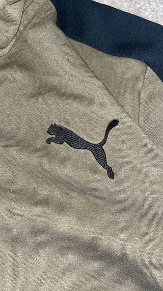 Chaqueta Puma Vintage Verde Oliva Retro