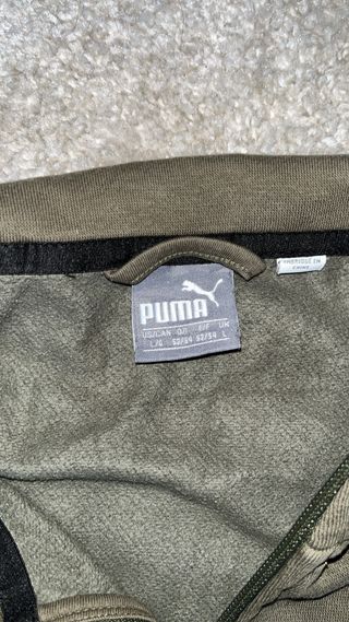 Chaqueta Puma Vintage Verde Oliva Retro