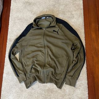 Chaqueta Puma Vintage Verde Oliva Retro