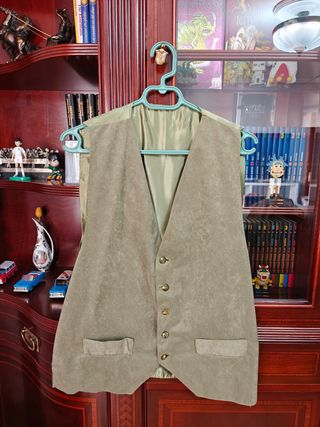 Chaleco Traje Verde Oliva