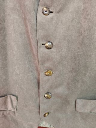 Chaleco Traje Verde Oliva