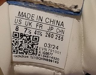 Zapatillas Adidas Blancas y Negras