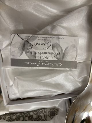 Bomboniere Claraluna–set posate per insalata 15pz