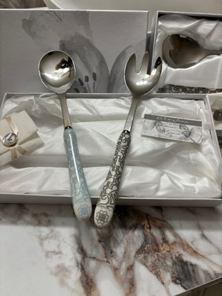 Bomboniere Claraluna–set posate per insalata 15pz