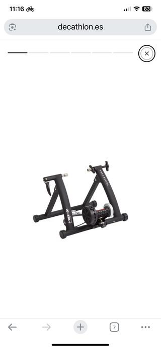 Rodillo B'Twin Resistencia Manual 500W
