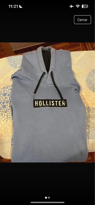 Sudadera Hollister azul