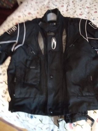 Cazadora de moto para hombre