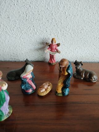 Belén Navideño Figuras Pesebre