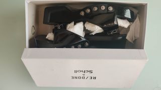 Sandalias RE DONE x Scholl Pescura Negro