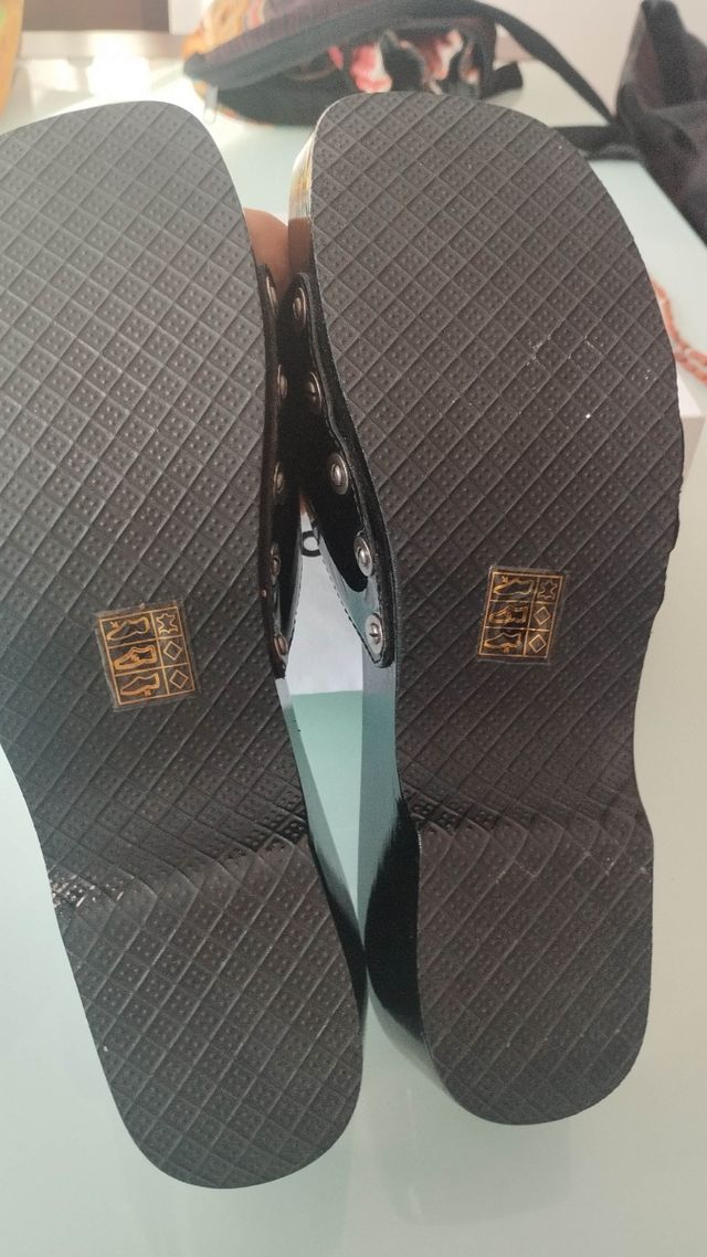 Sandalias RE DONE x Scholl Pescura Negro