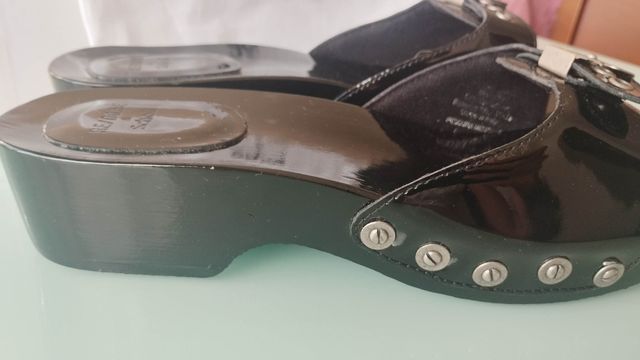 Sandalias RE DONE x Scholl Pescura Negro