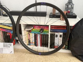 Ruedas Fulcrum Rapid Red Carbon cult